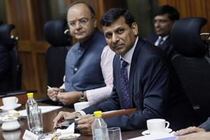 Arun Jaitley and Raghuram Rajan