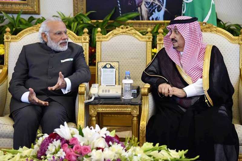 Narendra Modi Saudi visit: PM Modi invited oil-rich Saudi Arabia's top business tycoons to invest in India's key sectors like defence, insurance, railway and oil as he projected his country as an attractive investment destination even in the face of a global economic slowdown. Saudi Arabia is planning to set up world's largest sovereign wealth fund of over $ 2 trillion and India was eyeing a major investment from the country which is India's fourth largest trading partner.<br><a href=https://www.financialexpress.com/article/economy/narendra-modi-every-year-a-new-saudi-arabia-has-to-be-built-in-india/232241/">Read full story</a></br>