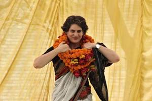 Priyanka will lead and oversee assembly elections due next year in UP. The formal announcement is expected in 48 hours. (Reuters)