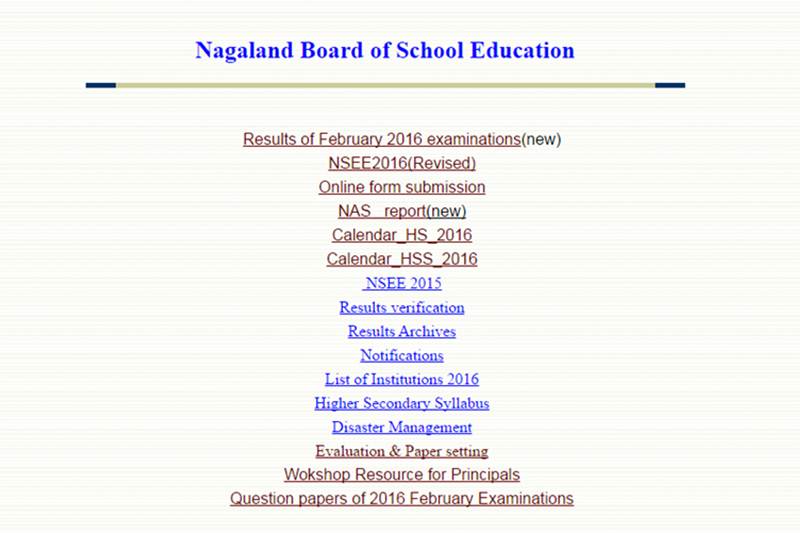 Nagaland HSLC, Nagaland HSLC result, nagaland hslc result 2016, hslc result nagaland board, nagaland.gov.in,nagaland.gov.in result, nbsenagaland.com, NBSE board, NBSE board results, NBSE board class 10 result, HSSLC Results 2016, NBSE board HSLC Class 10 Results