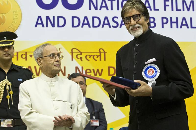 national awads, best actor, amitabh bachchan, kangana ranaut, best actress, sanjay leela bhansali, remo D'souza, pranab mukherjee, pinga song, bajirao mastani, national awards winners list, dilip kumar, dada saheb phalke award, entertainment news