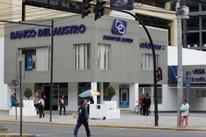 Ecuador's Banco del Austro (BDA), Hong Kong . (Reuters)  Ecuador's Banco del Austro (BDA), Hong Kong . (Reuters)
