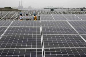 solar power, solar power system , cement, light emitting cement