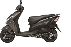 2016 Honda Dio with matte grey