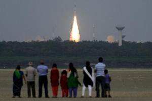 Weather and wind speeds permitting, an almost 11-ton rocket will lift off from rocket port Sriharikota tomorrow morning -- the first time India is launching an indigenous Reusable Launch Vehicle. (Reuters)