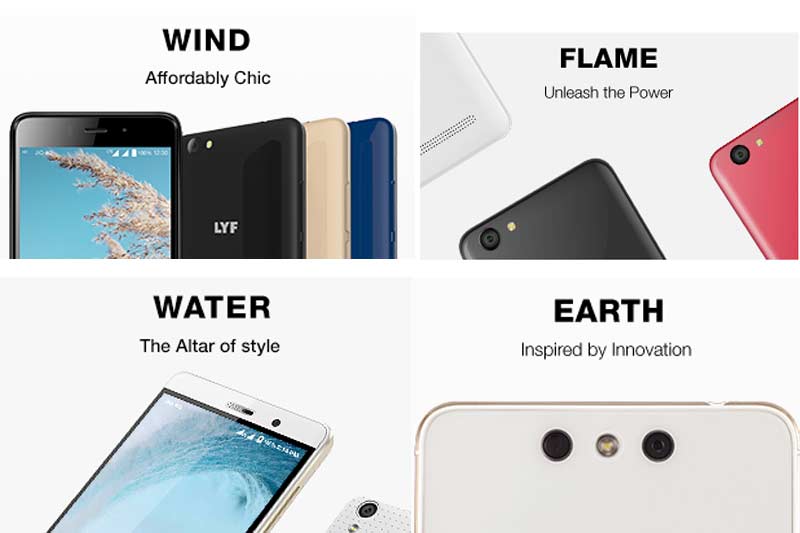 lyf mobile, reliance jio, lyf wind 6, lyf water 1, lyf earth 1, lyf flame 1, reliance jio mobile, mukesh ambani, mukesh ambani reliance