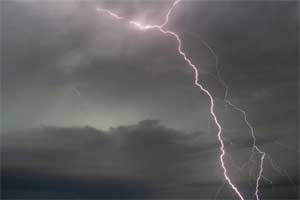 Twelve people, including six minors, were killed after being struck by lightning in Ghazipur and Ballia districts of Uttar Pradesh, as rains and thundershowers lashed many places in the state. (Reuters)
