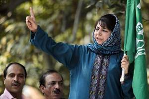 Jammu and Kashmir Chief Minister Mehbooba Mufti files nomination from Anantanag