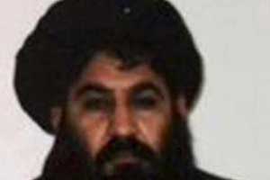 Taliban's dead leader Mullah Mansour. (Source: AP )