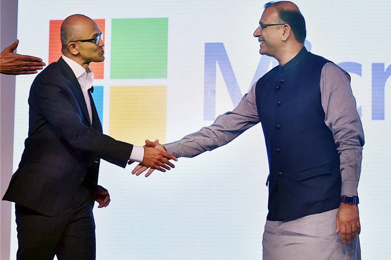 Satya Nadella, Satya Nadella india visit, Satya Nadella narendra modi, modi nadella, Satya Nadella india, Satya Nadella microsoft, Satya Nadella india microsoft