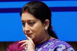 smriti irani, Ashok Choudhary