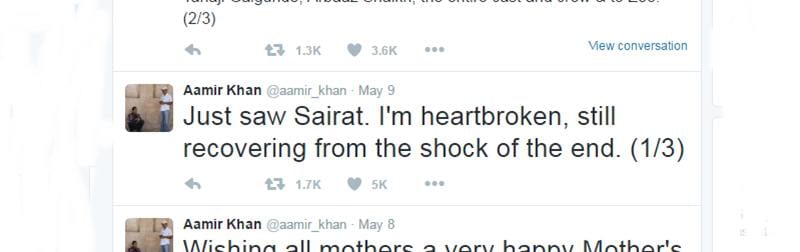 Sairat, Sairat box office, Sairat collections, Sairat box office collections, Aamir Khan, Aamir Khan sairat, Ritiesh Deshmukh, Tusshar Kapoor