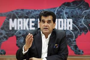 Amitabh Kant added that the government is strongly focussed on enhancing the infrastructure sector and improving connectivity. (PTI)