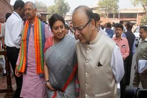 BJP leaders Arun jaitley,Smriti Irani amongst others would be visiting Lucknow today. (Express Photo) BJP leaders Arun jaitley,Smriti Irani amongst others would be visiting Lucknow today. (Express Photo)