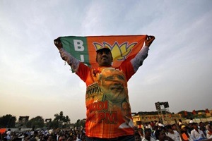 Party leaders expressed confidence that the BJP would fight the election on the development agenda and win. (Reuters) Party leaders expressed confidence that the BJP would fight the election on the development agenda and win. (Reuters)