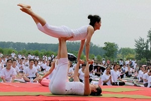 India-China Yog, Chinese Yoga, Indian Yoga, Narendra Modi India-China Yog, Chinese Yoga, Indian Yoga, Narendra Modi