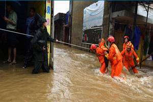 The Ministry of Civil Affairs said that about 3.7 million people in seven provinces, including Hubei and Sichuan, have been hit by flooding, landslides and mud flows since Saturday. (Reuters)