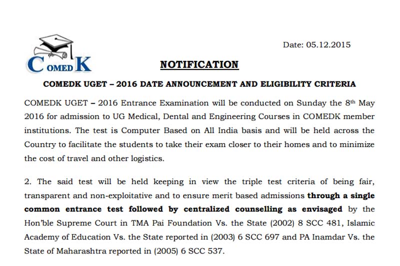 comedk 2016, comedk admit card, comedk admit card 2016, comedk admit card 2016 date, comedk admit card 2016 download, comedk 2016 login, comedk admit card for mbbs, comedk admit card search, comedk admit card 2016 uget, comedk hall ticket, comedk uget 2016, comedk uget 2016 date, comedk uget 2016 exam date, comedk exam date, comedk uget, comedk 2016 exam date, education news