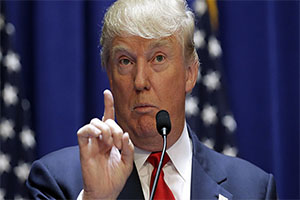 "We have a dysfunctional immigration system which does not permit us to know who we let into our country, and it does not permit us to protect our citizens. " Donald Trump said. (Reuters) "We have a dysfunctional immigration system which does not permit us to know who we let into our country, and it does not permit us to protect our citizens. " Donald Trump said. (Reuters)
