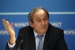 Michel Platini, UEFA, Sepp Blatter