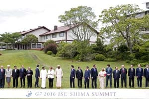 G7 leaders