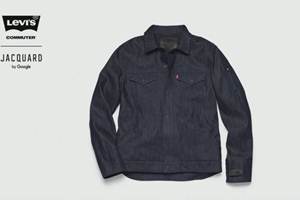 Commuter Trucker Jacket is apparently waterproof - except for a detachable electronic smart tag that activates a wireless connection between the clothing and a mobile device. Commuter Trucker Jacket is apparently waterproof - except for a detachable electronic smart tag that activates a wireless connection between the clothing and a mobile device.