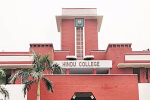 Hindu College has been providing on-campus hostel facilities to male students for decades.(Source: IE)