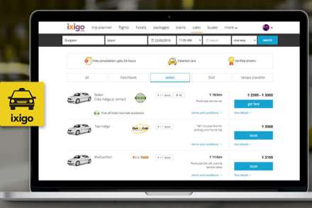 ixigo introduces outstation cab booking with reverse bidding model