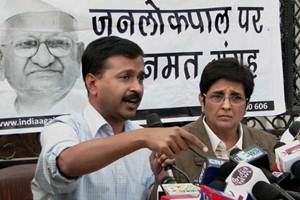 "My best wishes to Kiran Didi for this new role," Kejriwal tweeted. (PTI) "My best wishes to Kiran Didi for this new role," Kejriwal tweeted. (PTI)