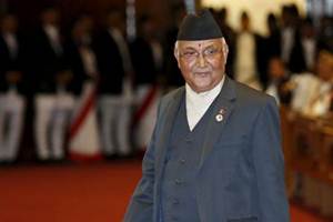 While there have been allegations against him for trying to topple the Oli government, he said that the Foreign Ministry’s communication did not cite any reason and said that he has been “relieved of his duties”.(reuters) While there have been allegations against him for trying to topple the Oli government, he said that the Foreign Ministry’s communication did not cite any reason and said that he has been “relieved of his duties”.(reuters)