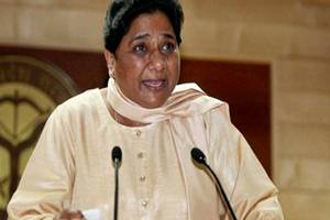 Mayawati also alleged that Hyderabad University Dalit scholar Rohith Vemula committed suicide "because of the HRD Ministry". (Express Photo)