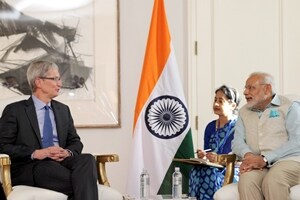 Tim Cook, PM Narendra Modi