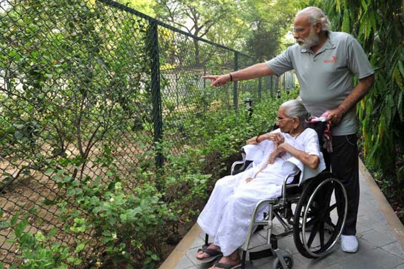 Narendra Modi, Narendra Modi mother, Narendra Modi mother Heeraben, PM house, modi news, modi latest news, india news, race course road