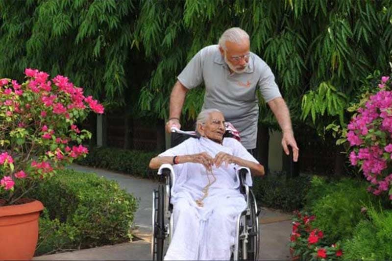 Narendra Modi, Narendra Modi mother, Narendra Modi mother Heeraben, PM house, modi news, modi latest news, india news, race course road