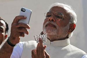 Narendra Modi has also brought in his own brand of Twiplomacy, using Twitter to reach out to other leaders like his Japanese counterpart Shinzo Abe (@AbeShinzo). (AP)