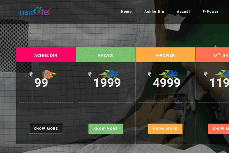 Namotel Acche Din, Namotel Acche Din price, Namotel Acche Din smartphone, Namotel Acche Din website, Namotel Acche Din mobile, Namotel Acche Din mobile phone, Namotel Acche Din news, World's cheapest smartphone, Namotel smartphone