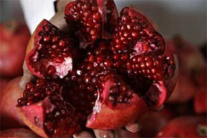 Pomegranate is a seasonal fruit and at present, there is a huge demand from the US market Pomegranate is a seasonal fruit and at present, there is a huge demand from the US market