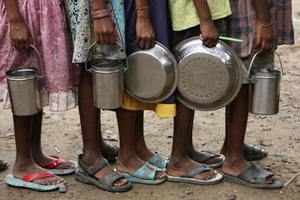 In an annual report, the FAO warned that a worst-case scenario of high-impact climate change would pound the communities that rely on agriculture for their livelihood, and food insecurity could spread to all regions. (Reuters)