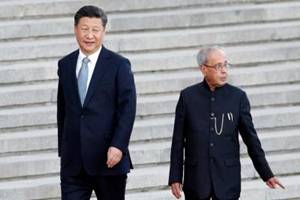 Peace and tranquility were the key issues discussed during President Pranab Mukherjee's visit to China. (Reuters)