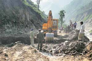 icbr, india china border roads, icbr roads, slow pace of icbr, icbr roads