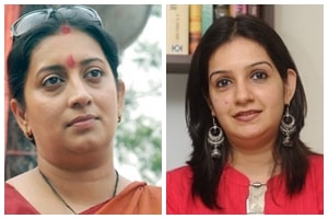 Smriti Irani, Priyanka Chaturvedi