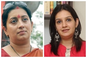 Smriti Irani, Priyanka Chaturvedi