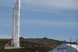 SpaceX launched its latest Dragon from Cape Canaveral on Monday. (Reuters)
