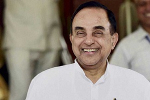In his entire life, he has done frauds,” Swamy told the media here. “I am sure Maheish Girri, who is an extremely religious man and has devoted his entire life to public service, will not do anything wrong,” he added. (PTI Photo) In his entire life, he has done frauds,” Swamy told the media here. “I am sure Maheish Girri, who is an extremely religious man and has devoted his entire life to public service, will not do anything wrong,” he added. (PTI Photo)