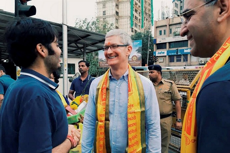 Tim Cook, Apple CEO, Tim Cook India visit, Apple CEO Tim Cook in India