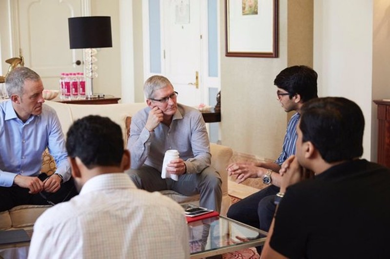 Tim Cook, Apple CEO, Tim Cook India visit, Apple CEO Tim Cook in India