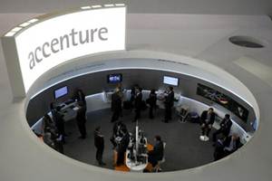Accenture is beefing up its digital and cloud services as it seeks to gain market share from rivals including IBM Corp and India's Infosys Ltd and Tata Consultancy Services Ltd. (Reuters) Accenture is beefing up its digital and cloud services as it seeks to gain market share from rivals including IBM Corp and India's Infosys Ltd and Tata Consultancy Services Ltd. (Reuters)
