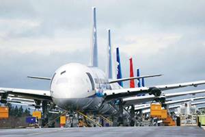 A 6-seater aircraft developed by Captain Amol Yadav on the terrace of his building in suburban Kandivali was the centre of attraction at the 'Make In India Week' held at the Bandra-Kurla Complex here in February (PTI)