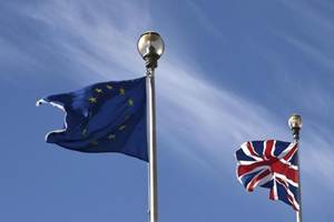 Just over a week before Britons vote in a June 23 EU referendum, the telephone survey of 1,002 people found support for staying in the bloc stood at 46 percent compared with 45 percent in favour of leaving, The Sun said. (Reuters) Just over a week before Britons vote in a June 23 EU referendum, the telephone survey of 1,002 people found support for staying in the bloc stood at 46 percent compared with 45 percent in favour of leaving, The Sun said. (Reuters)