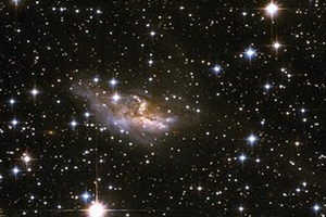 Astronomers detected glowing oxygen in a distant galaxy. (Reuters) Astronomers detected glowing oxygen in a distant galaxy. (Reuters)